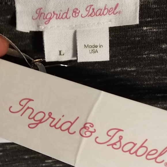 Ingrid & Isabel 3/4 sleeve Shirred Maternity Dress - Picture 3 of 3